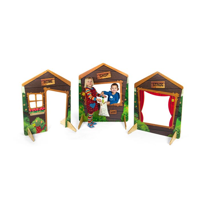 Erzi Spielhaus Element Bundle 3er Set